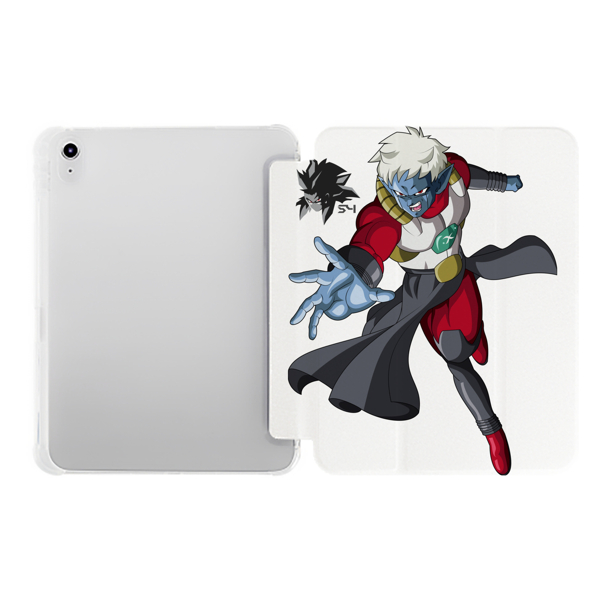 （画像用） ドラゴンボール DRAGON BALL IPad ケース ペン収納付き 三つ折りスタンド PUレザー×シリコン 対応機種9.5/10.5/10.9インチ